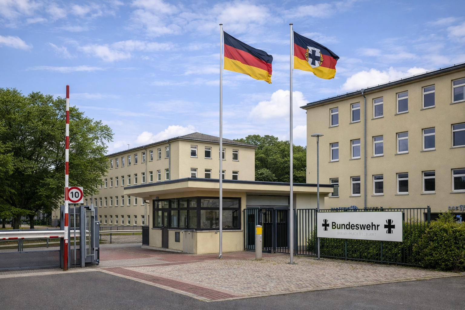 Sanierungs- und Umbauarbeiten 1994 an einer öffentlichen Liegenschaft in Bremen-Huckelriede – Ausführung diverser Sanierungsbauarbeiten an einem Bestandsgebäude.