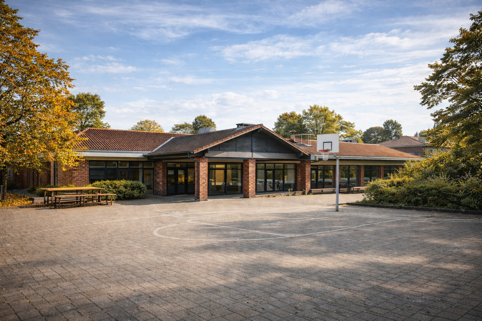 Symbolisches Referenzbild der Grundschule Varrel in Stuhr – Abdichtungs- und Sanierungsarbeiten 2006